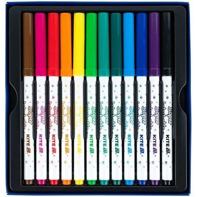 Фломастери 12 кол. Kite мод 1152 Creative Superwashable K-1152