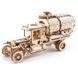 Модель 3D дерев'янна сборна механічна Ugears Вантажівка автоцистерна 70021