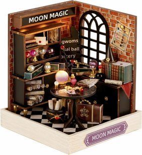 Конструктор Румбокс Кукольный домик Diy House CuteRoom QT-085 Moon Magic Магия Луны