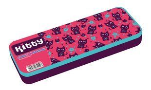 Пенал 2 отделения пластиковый Cool For School мод 8010 Kitty CF85550