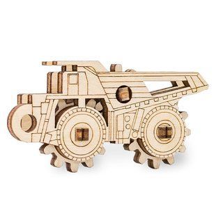 Деревянная сборная механическая 3D модель EVA Eco-Wood-Art BELAZ 000495