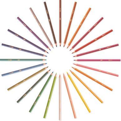 Карандаши цветные 18цв. BIC Kids Evolution Stripes 950524