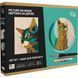 Набор для выжигания по дереву Rosa Start картина на дереве Cats, с красками N000154
