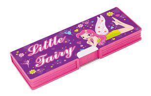 Пенал 2 отделения пластиковый на магните Cool For School мод 7010 Little Fairy CF85523
