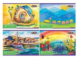 Альбом для рисования А4 20л. ZiBi 100г/м2 ZB.1423