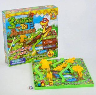 Гра настільна 4FUN Game Club Змійки та дробинки (укр) 7335