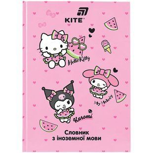 Тетрадь для иностранных слов (словарь) А5 Kite 60 листов Hello Kitty HK26-407