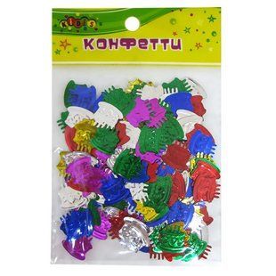 Конфетті Kidis Тортики №4 мікс 11мм 10гр 8871