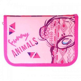 Пенал 1 отделение без отворотов Class 99003 Funny Animals