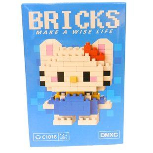 Конструктор 3D Blocks Bricks DMXC Мультяшки, кор.11,5*8*4см, 180 дет С-1018