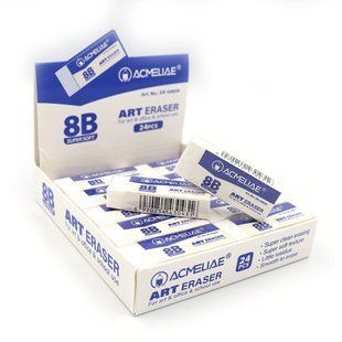 Ластик Acmeliae 8B супер мягкий ER-1080W