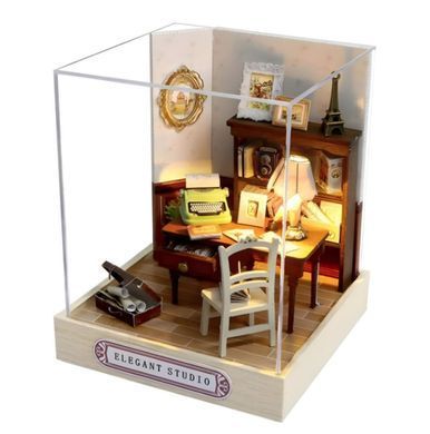 Конструктор Румбокс Ляльковий будинок Diy House CuteRoom QT-031 Elegant Studio Елегантна студія