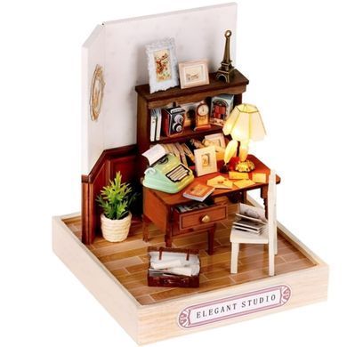 Конструктор Румбокс Ляльковий будинок Diy House CuteRoom QT-031 Elegant Studio Елегантна студія