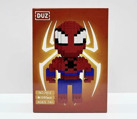 Конструктор 3D Magic Blocks Spider Man кор.24см 1580 деталей №7812