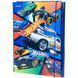 Папка-короб А4 на гумках Kite картон ДЛЯ ТРУДА Hot Wheels HW21-213
