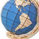 Модель 3D дерев'янна сборна механічна EVA Eco-Wood-Art THE GLOBE (blue) 000396