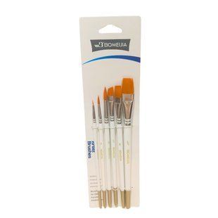 Набір пензлів 6шт. Bomeijia Artist Brushes синтетика мікс К1340