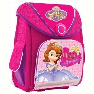 Ранець каркасний 1Вересня Yes 552339 Sofia the first H-15 36*24*13,5см