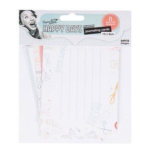 Набор для журналинга Docrafts 13*9см 240г/м2 24шт Счастливые дни PMА150615