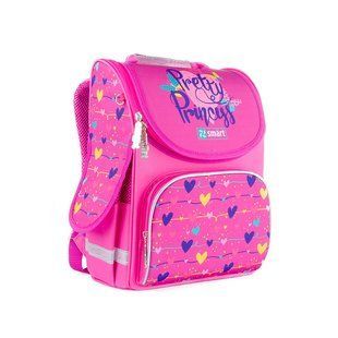 Ранець каркасний 1Вересня Smart 558048 PG-11 Pretty Princess 34*26*11см