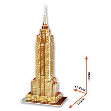 Конструктор 3D CubicFun Емпайр Стейт Білдінг серія міні S3003h