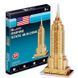 Конструктор 3D CubicFun Емпайр Стейт Білдінг серія міні S3003h