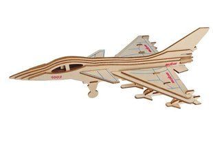 Модель 3D дерев'янна сборна WoodCraft XA-G025H Винищувач-7 31*18,5*12,2см