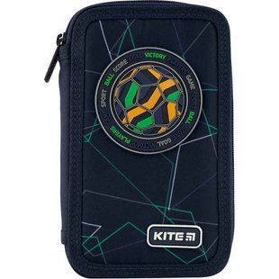 Пенал 2М Kite мод 623 Football б/н K20-623-2