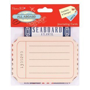 Набор для журналинга Docrafts 13*9см 240г/м2 24шт Путешествие PMА150626