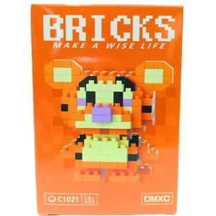 Конструктор 3D Blocks Bricks DMXC Мультяшки, кор. 11,5*8*4см, 180 дет С-1021