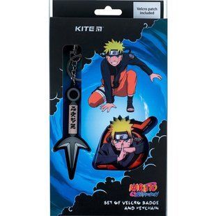Патч - Нашивка на ліпучці Kite з підвіскою на карабині Naruto NR24-3010-2