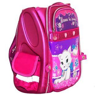 Ранець каркасний Willy WL-822 Super Hearts Base Cat ортопедичний 35*28*16см