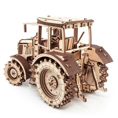 Модель 3D дерев'янна сборна механічна EVA Eco-Wood-Art TRACTOR BELARUS-2022 000877
