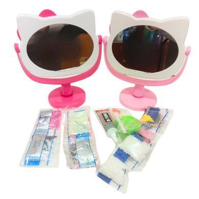 Зеркало детское 19*21см укрась стразами, Китти Hello Kitty, ассорти 15175/15176/15710