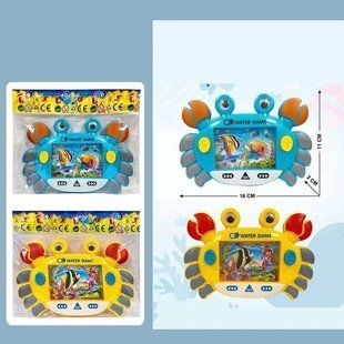 Игра водная кольцеброс Краб 16*11см, ассорти 689 А-52