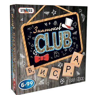 Игра настольная Strateg 703 Клуб знатоков (рус)