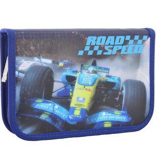 Пенал 1 отделение с 1 отворотом 1 Вересня Smart Road speed 531714