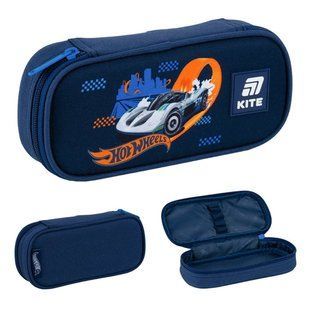 Пенал мягкий Kite мод 662 Hot Wheels HW25-662-2