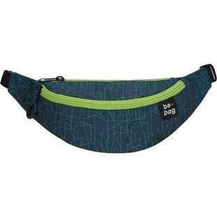 Сумка на пояс Herlitz be.bag be.agile 50029044 Geo Lines Blue 34*10*11см