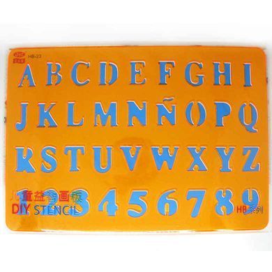 Трафарет 19*27см Мікс 6625/6675-2003