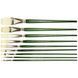 Пензель щетина плоска Kolos Classic 2402F, №12, довга ручка