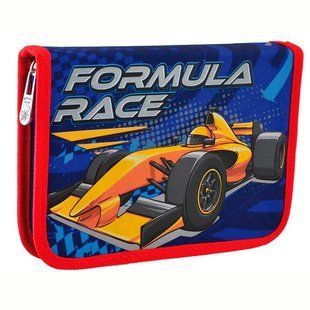 Пенал 1М 1 Вересня Yes HP-03 Formula Race з 1 отворотом б/н 532147