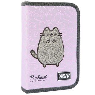 Пенал 1 отделение с 2 отворотами Yes HP-04 Pusheen Delicacy 533741