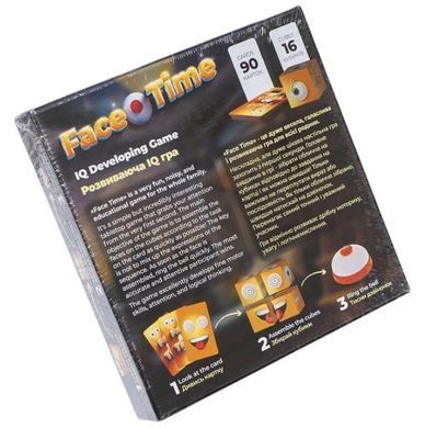 Гра настільна DankoToys DT FT-01-01U Face Time (укр)