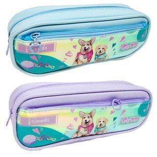 Пенал мягкий Kidis Love My Corgi 20*7*5см в ассортименте 8998
