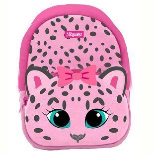 Рюкзак (ранець) м'який 1Вересня Yes міні 557880 Pink Leo, рожевий K-42 29*20*11см