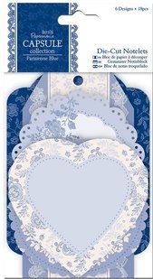Набор высечек из бумаги Docrafts 18л Parisienne Blue PMА157218