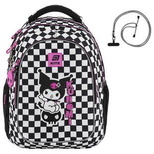 Рюкзак (ранець) м'який Kite мод 8001 Kuromi HK25-8001M 40*29*17см
