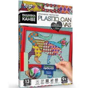 Набір для творчості DankoToys DT PC-01-08 вишивка на пластиковій конві