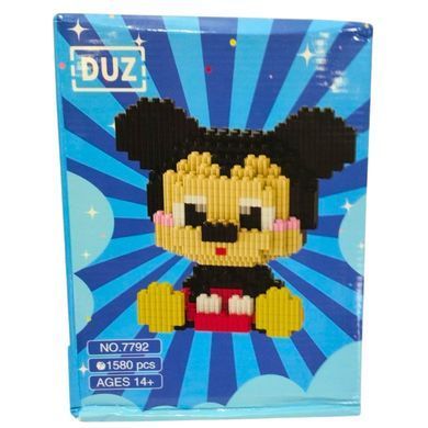 Конструктор 3D Magic Blocks Міккі Маус кор.24см 1580 деталей №7792
